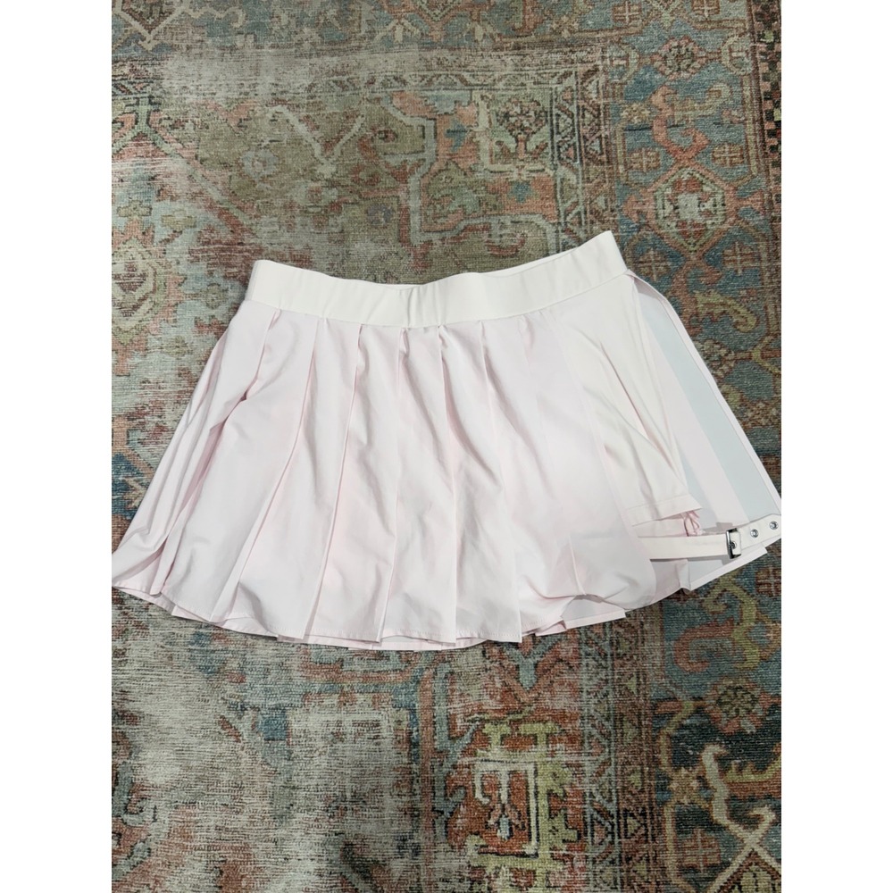 Halara Taylor Swift Coachella Pleated Buckle Skort Pink Breezeful 2-in-1 Large